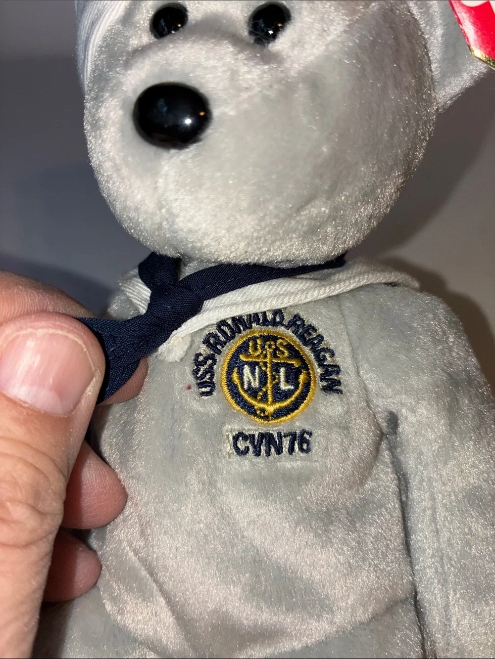 Ty beanie baby, Ronnie, USS Ronald Reagan